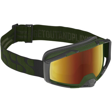 IXS TRIGGER Goggles Green Iridium 0